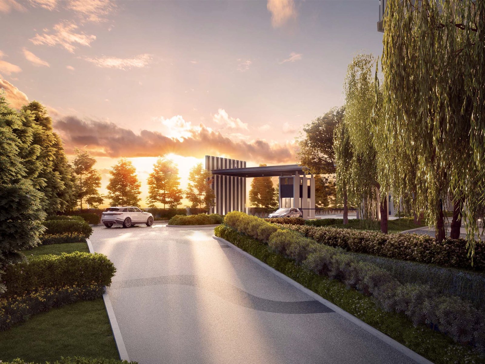 Ren Residence L3 entrance
