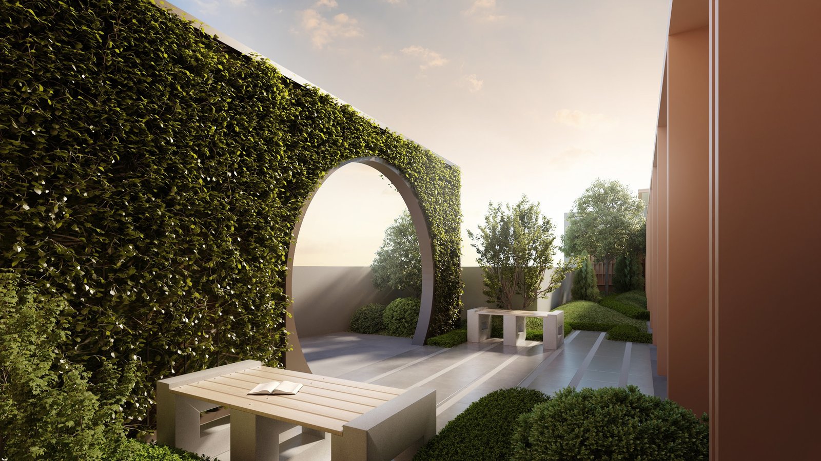 Moon Link garden