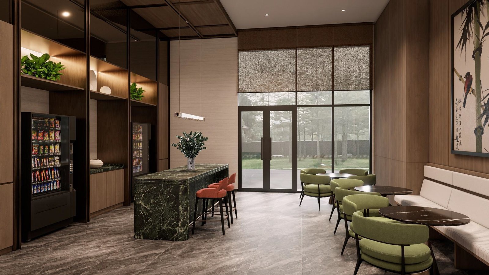refreshment lounge