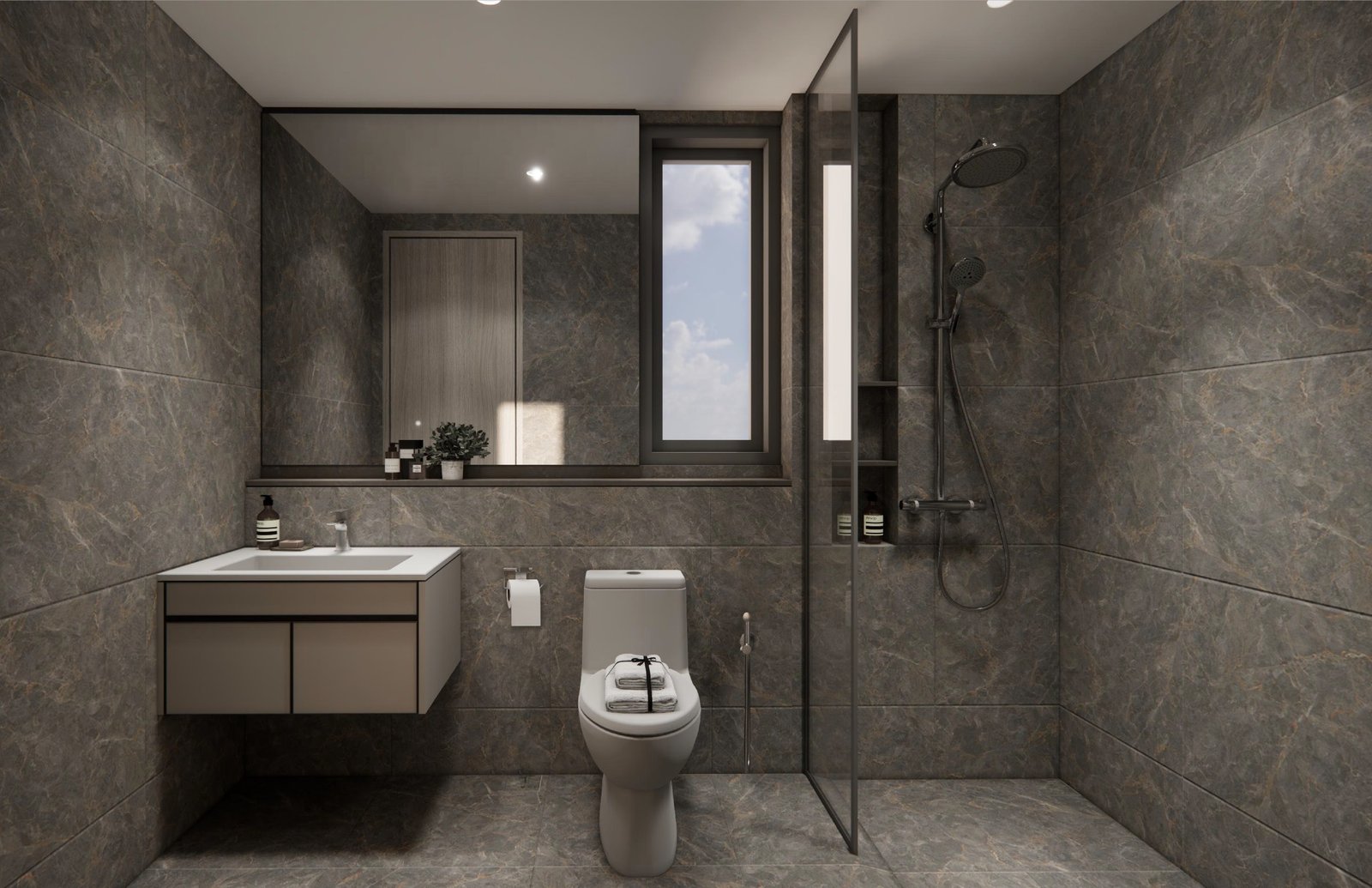 fitted bathroom