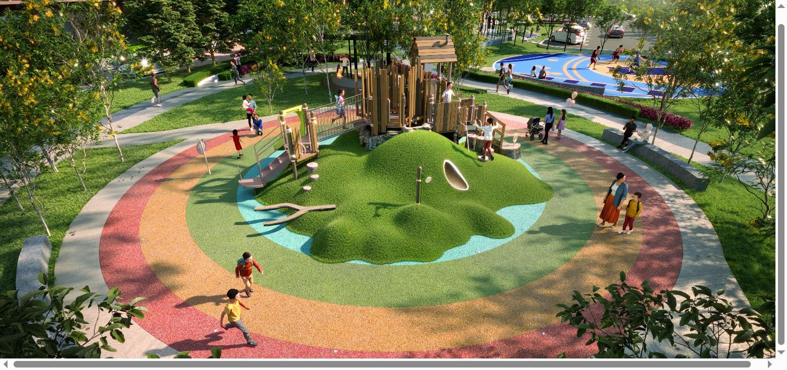 Park & Basketball Court